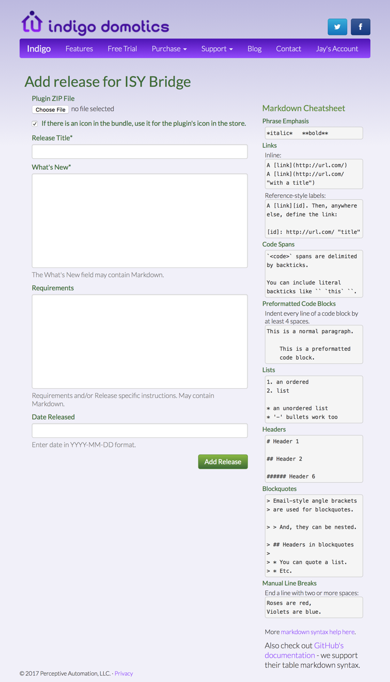 Add Plugin Release File Image