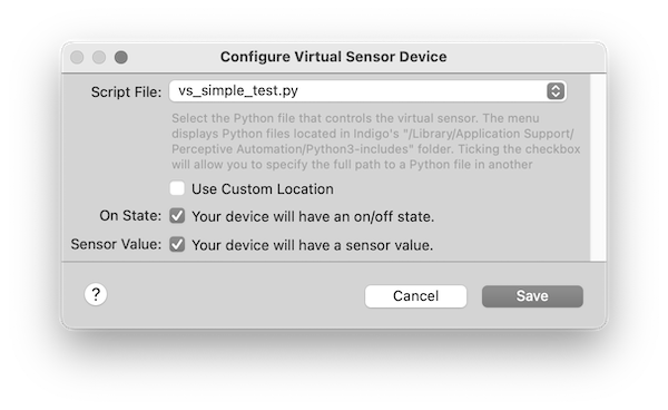 Virtual Sensor Configuration Dialog Image