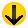 Yellow Dot with Black Arrow Image